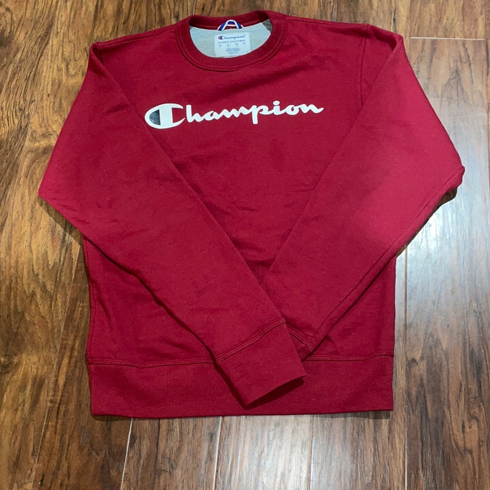 Garnet Champion Crewneck Sweatshirt